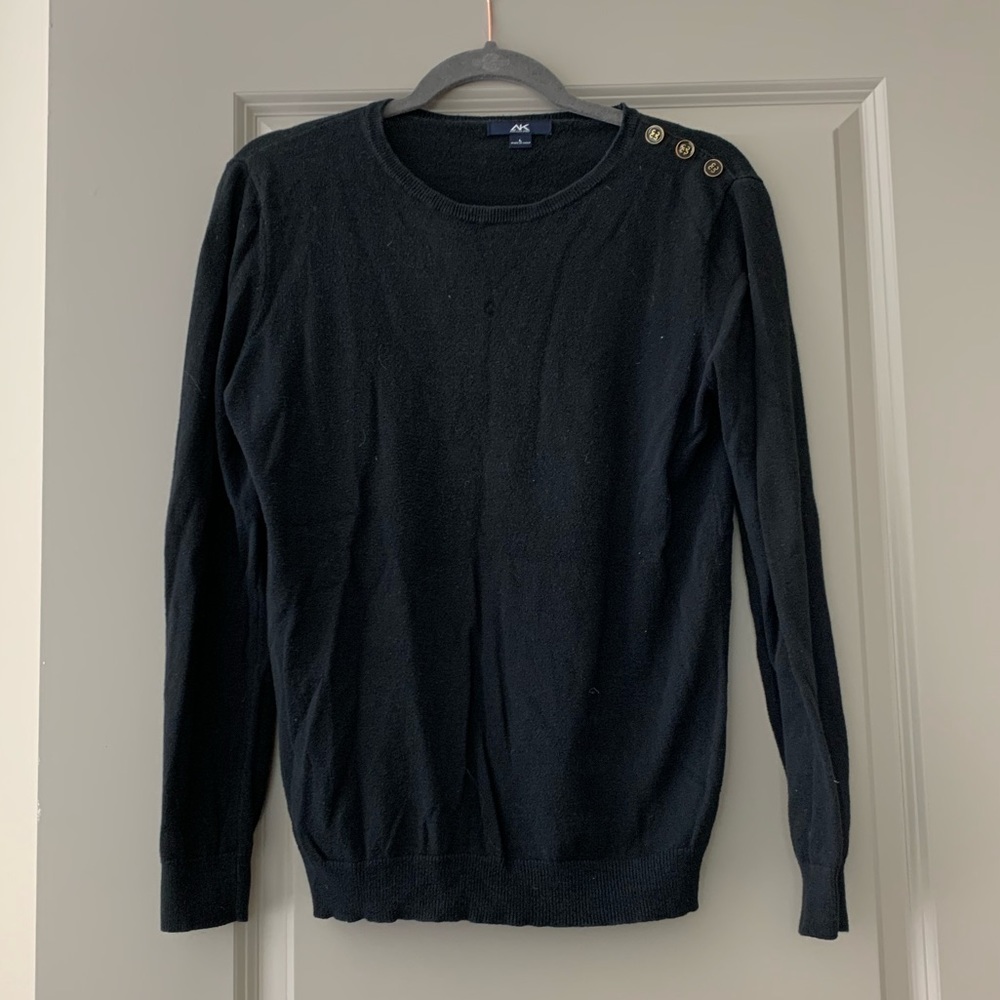 Black sweater